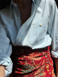 Combo pareo + camicia Ralph Lauren • azzurrino e bordeaux