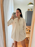 Combo pareo + camicia Ralph Lauren • beige e azzurro 2