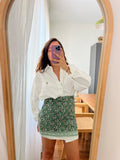 Combo pareo + camicia Ralph Lauren • bianco e verde