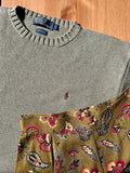 Pantalone oliva paisley
