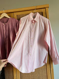 Camicia quadretti vichy rosa