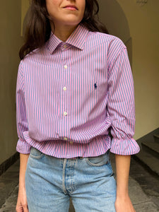 Camicia Gilbi Ralph Lauren righe rosa