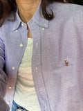 Camicia Ralph Lauren lilla