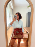 Combo pareo + camicia Ralph Lauren • azzurrino e bordeaux