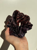 Scrunchie metallizzato viola sfumato