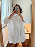 Combo pareo + camicia Ralph Lauren • senape e bianco