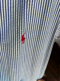 Mezza Gilbi Ralph Lauren azzurra righe