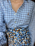 Combo pareo + camicia Ralph Lauren • azzurro e blu 1