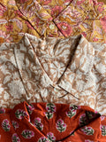 Camicia di cotone sabbia