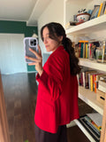 Blazer rosso