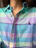 Camicia Gilbi Ralph Lauren quadri colorati