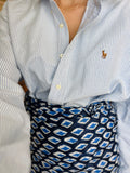Combo pareo + camicia Ralph Lauren • azzurro-blu-bianco