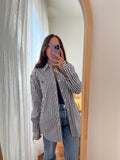 Camicia Ralph Lauren righe base bianca