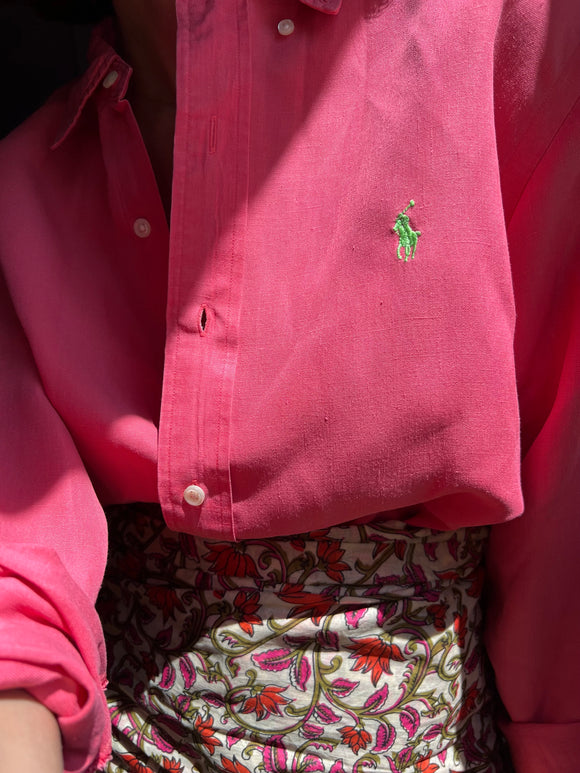 Combo pareo + camicia Ralph Lauren • corallo 2