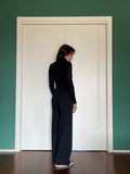 Pantalone lana merino • nero