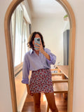 Combo pareo + camicia Lacoste • lilla