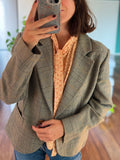 Blazer principe di Galles colorato chiaro