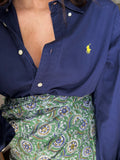 Combo pareo + camicia Ralph Lauren • blu
