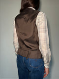Gilet marrone