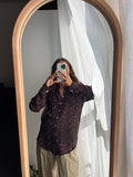 Camicia indiana modello maschile S/M nera