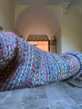 Cappotto multicolor