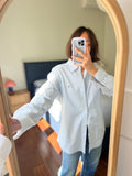 Camicia Ralph Lauren righine azzurre 3