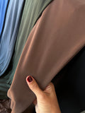 Pantalone a zampa a costine marrone