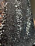 PRE ORDINE • Top paillettes argento