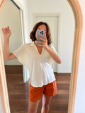 Camicia di seta a righe Sportmax