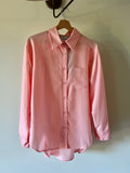 Camicia sartoriale satin rosa