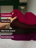 Cardigan stile maschile vinaccia