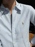 Camicia Ralph Lauren righe azzurre XS/S