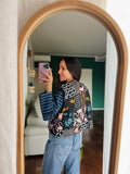 Gilet trapuntato nero