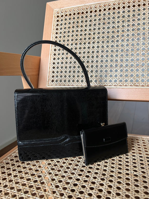 Borsa lucida + borsellino