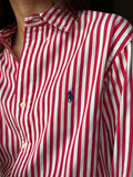 Camicia Gilbi Ralph Lauren righe rosse