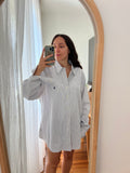 Combo pareo + camicia Ralph Lauren • bianco e blu 2