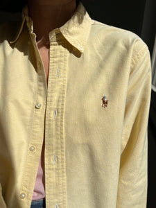 Camicia Ralph Lauren giallina