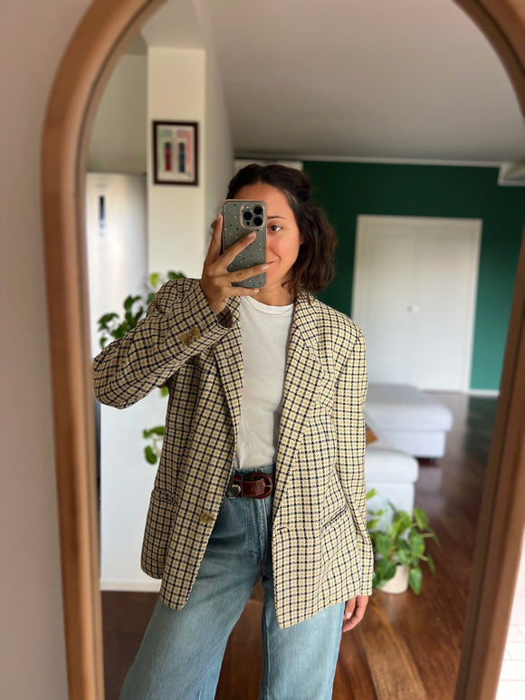 Blazer Armani a quadretti