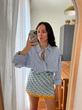 Combo pareo + camicia Ralph Lauren • blu e giallo