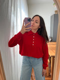 PRE ORDINE • Maglione polo con bottoni • vari colori