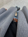Cappotto sartoriale grigio