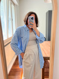 Camicia Ralph Lauren quadretti azzurri