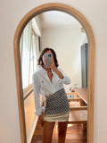 Combo pareo + camicia Ralph Lauren • bianco righe azzurre
