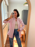 Camicia Ralph Lauren righe nere e rosa