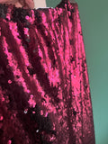 PRE ORDINE • Abito stile 60s paillettes rosa e nere