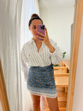 Combo pareo + camicia Ralph Lauren • righe e fiori