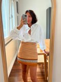 Combo pareo + camicia Ralph Lauren • senape e bianco
