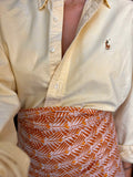 Pareo giallo e arancione