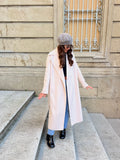 Cappotto sartoriale panna