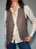 Gilet marrone